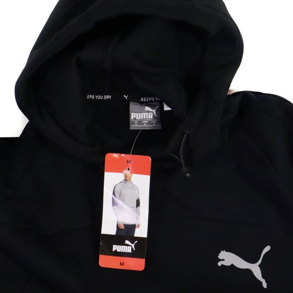 PUMA Black Evostripe Pullover Hoodie - Picture 8 of 10